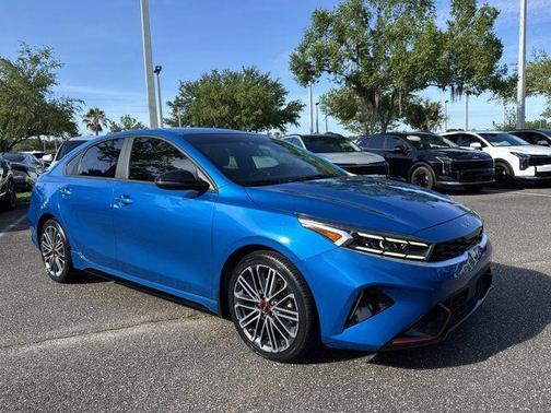 Blue 2023 Kia Forte GT