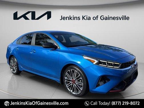 Blue 2023 Kia Forte GT