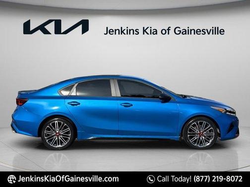 Blue 2023 Kia Forte GT