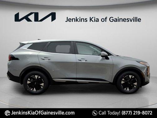 Steel Gray 2026 Kia Sportage Hybrid LX