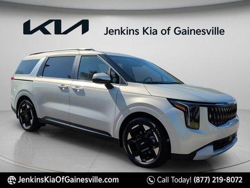 Ivory Silver 2026 Kia Carnival EX