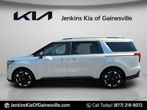 Ivory Silver 2026 Kia Carnival EX