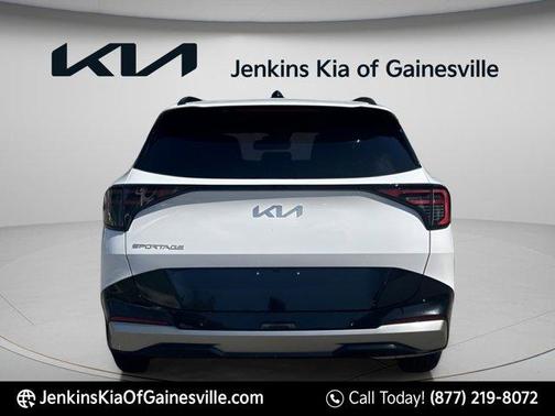 White 2026 Kia Sportage SX