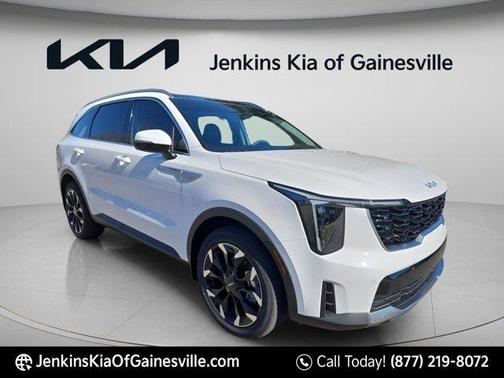 Glacial White Pearl 2026 Kia Sorento EX