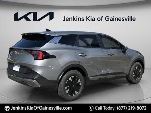 Steel Gray 2026 Kia Sportage Hybrid LX