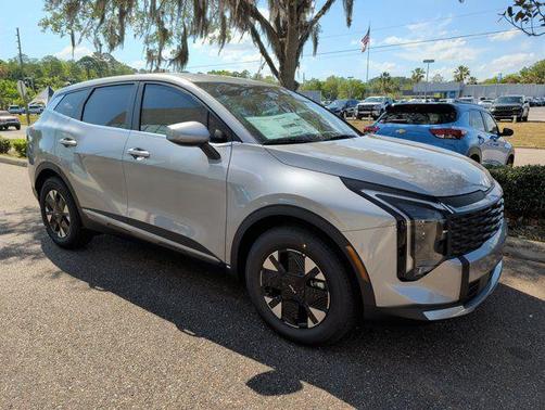 Steel Gray 2026 Kia Sportage Hybrid LX