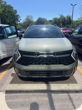 Jungle Green 2023 Kia Sportage X-Line