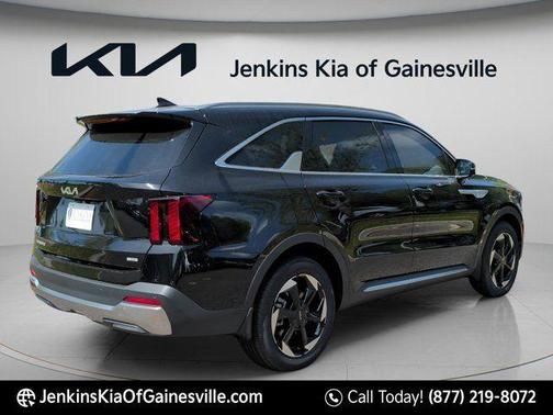 Aurora Black Pearl 2026 Kia Sorento Hybrid EX