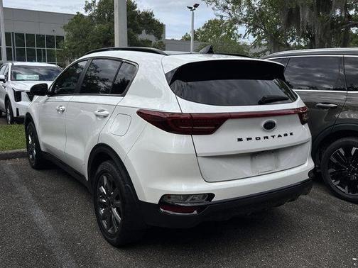 Snow White Pearl 2022 Kia Sportage Nightfall