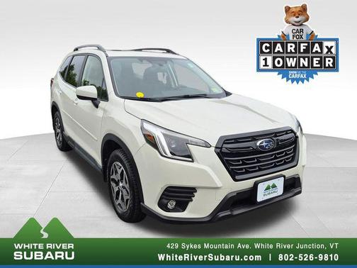 Crystal White Pearl 2024 Subaru Forester Premium