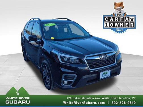 Crystal Black Silica 2021 Subaru Forester Limited