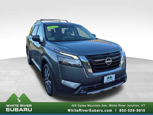 Gun Metallic 2022 Nissan Pathfinder Platinum 4WD