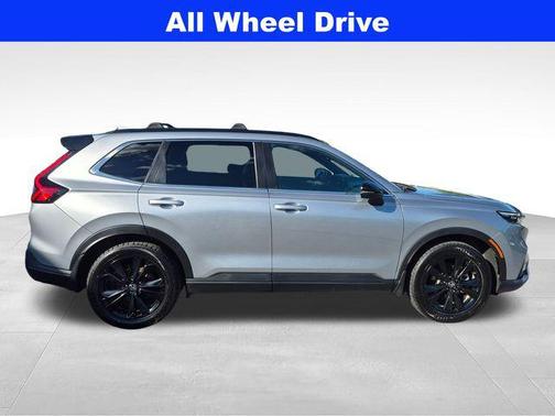 Lunar Silver Metallic 2023 Honda CR-V Hybrid Sport Touring AWD