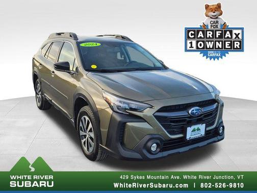 Green Metallic 2024 Subaru Outback Premium