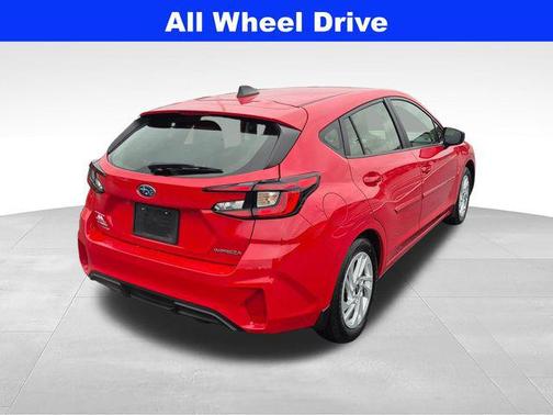 Pure Red 2025 Subaru Impreza Base
