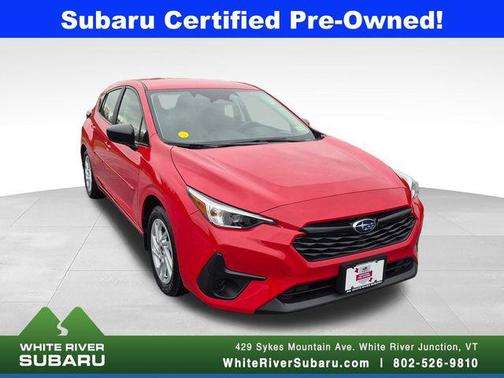 Pure Red 2025 Subaru Impreza Base