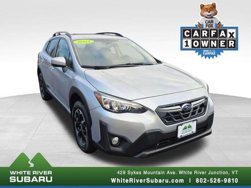 Ice Silver Metallic 2021 Subaru Crosstrek Premium