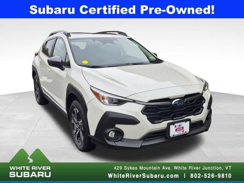 Crystal White Pearl 2025 Subaru Crosstrek Premium