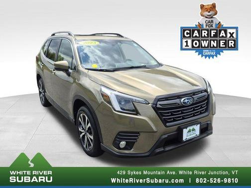 Autumn Green Metallic 2023 Subaru Forester Limited