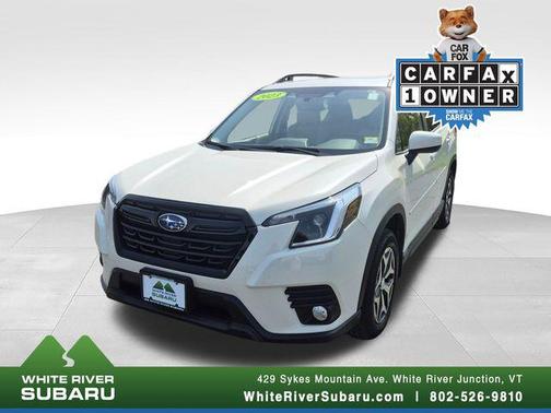 Crystal White Pearl 2023 Subaru Forester Premium