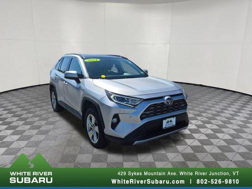 Silver Sky Metallic 2021 Toyota RAV4 Hybrid Limited