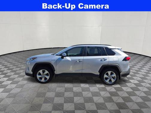 Silver Sky Metallic 2021 Toyota RAV4 Hybrid Limited