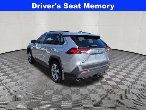 Silver Sky Metallic 2021 Toyota RAV4 Hybrid Limited