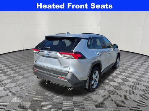 Silver Sky Metallic 2021 Toyota RAV4 Hybrid Limited