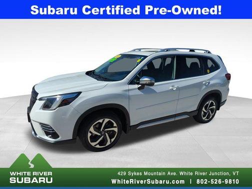 Crystal White Pearl 2024 Subaru Forester Touring
