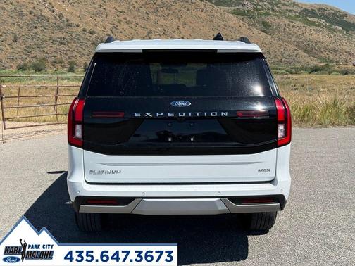 Oxford White 2025 Ford Expedition Max Platinum