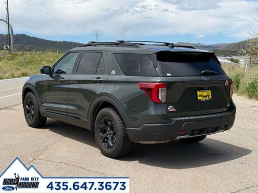 Green Metallic 2023 Ford Explorer Timberline