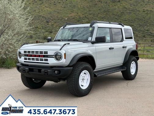 Avalanche Gray 2026 Ford Bronco Heritage Edition