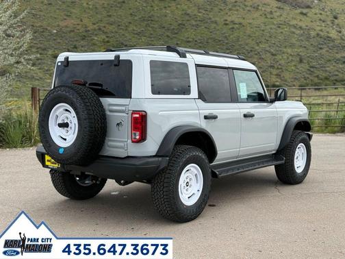 Avalanche Gray 2026 Ford Bronco Heritage Edition