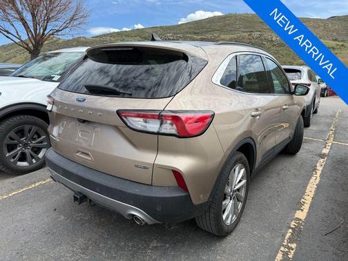 Desert Gold Metallic 2021 Ford Escape Titanium Hybrid