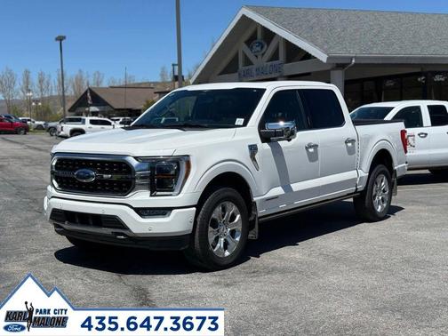 White 2023 Ford F-150 Platinum