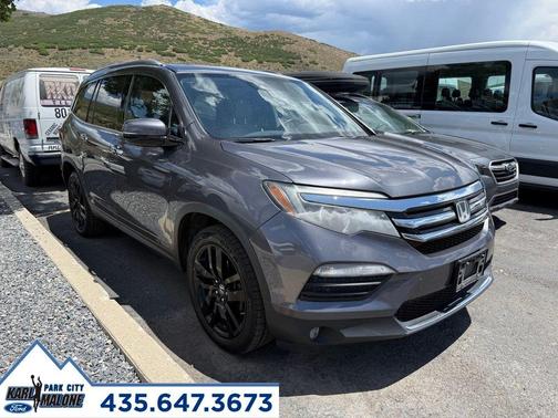 Gray 2016 Honda Pilot Elite