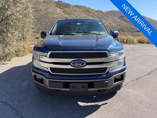 Blue 2019 Ford F-150 King Ranch