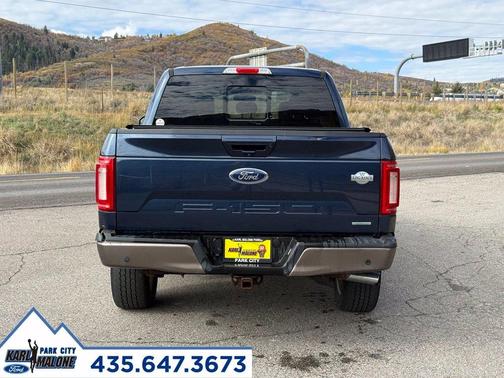 Blue 2019 Ford F-150 King Ranch