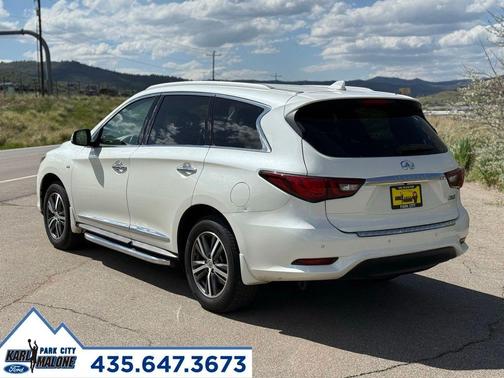 Majestic White 2019 INFINITI QX60 Luxe