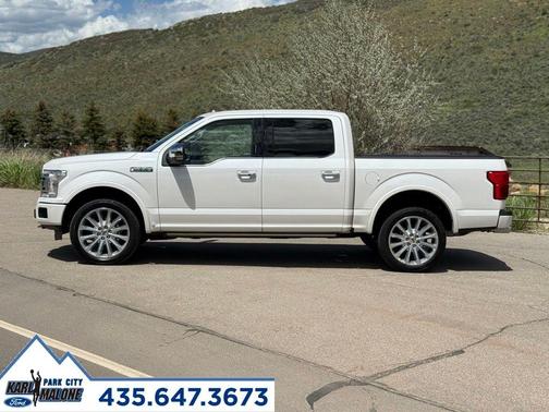 White Platinum Clearcoat Metallic 2019 Ford F-150 Limited