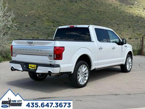 White Platinum Clearcoat Metallic 2019 Ford F-150 Limited