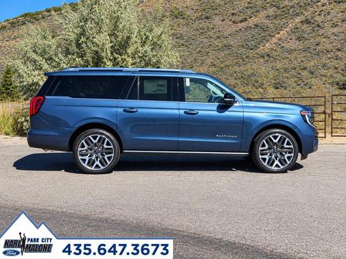 Nocturnal Blue Metallic 2027 Ford Expedition Max Platinum