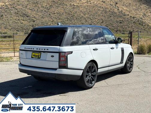 Fuji White 2017 Land Rover Range Rover 5.0L Supercharged