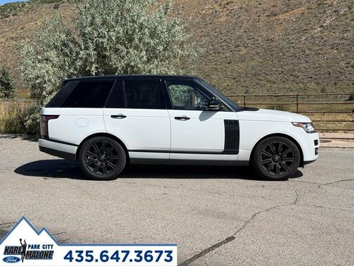 Fuji White 2017 Land Rover Range Rover 5.0L Supercharged