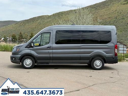 Carbonized Gray Metallic 2026 Ford Transit-350 XL