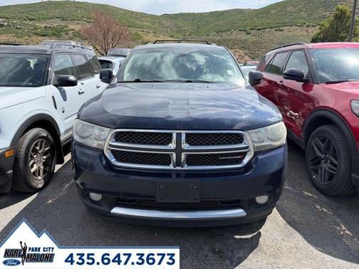 True Blue Pearlcoat 2012 Dodge Durango Crew