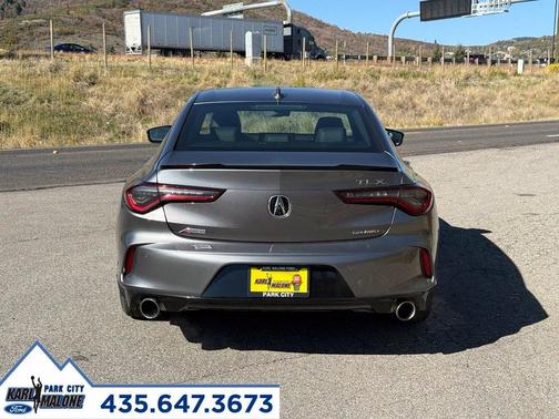 Gray 2024 Acura TLX A-Spec