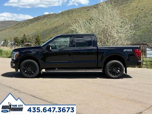 Black 2024 Ford F-150 Lariat