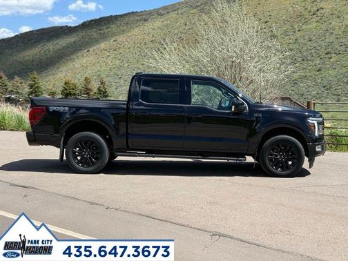 Black 2024 Ford F-150 Lariat