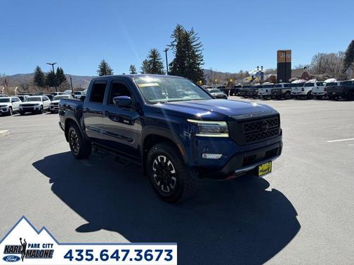 Deep Blue Pearl 2023 Nissan Frontier PRO-4X
